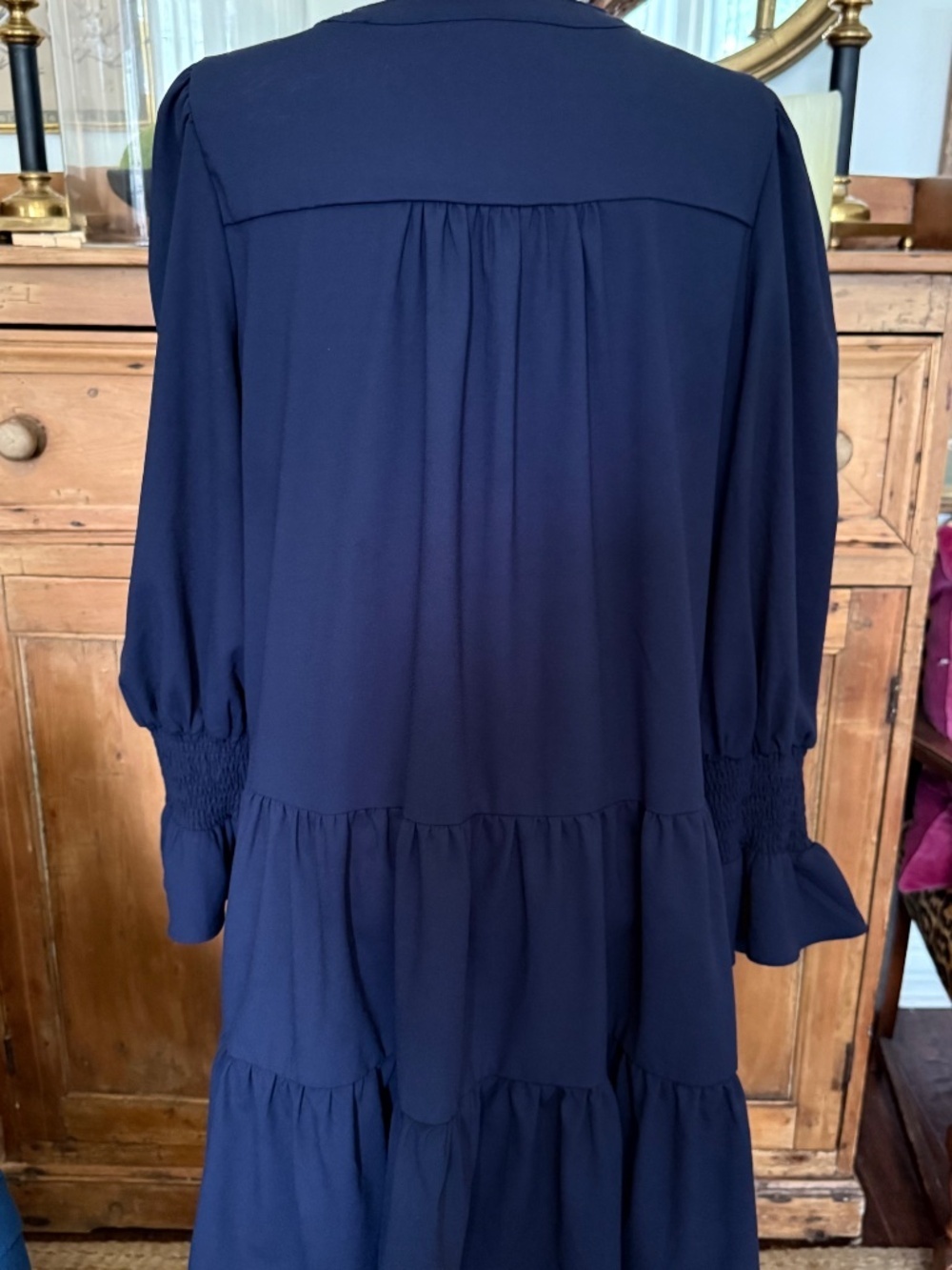 Tuckernuck x Pomander Place Navy Kenzo Dress - Picture 7 of 13